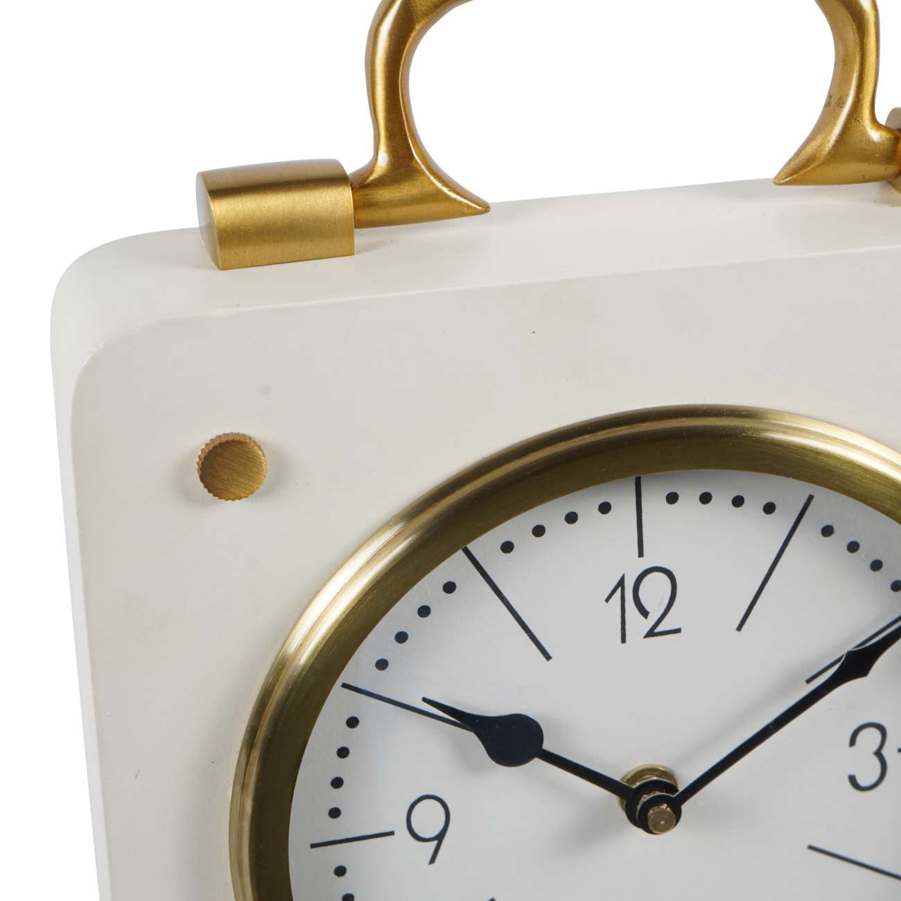 Kimberley Cream & Gold Mantel Clock